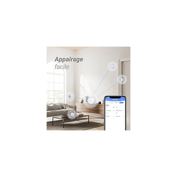 Pack alarme et contrôle domotique Ezviz Matter