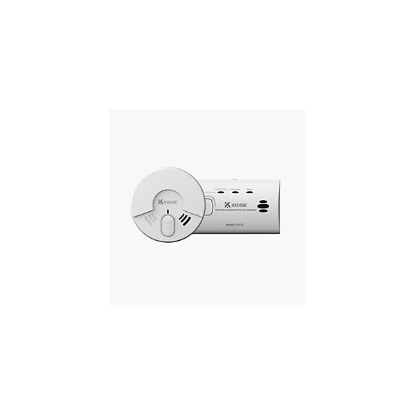 Pack appartement 1 détecteur de fumée + 1 détecteur de monoxyde de carbone Kidde