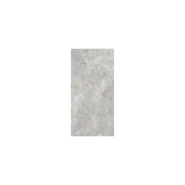 Pack de 2 panneaux muraux de salle de bains l.100 x H.210 cm, effet pierre gris et argenté , Schulte DécoDesign Softtouch