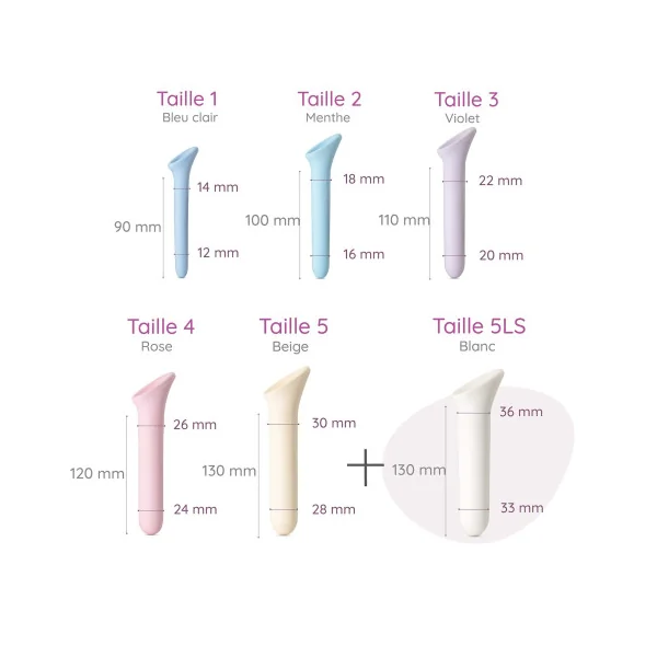 Pack dilatateurs Vagiwell Premium + 5 LS