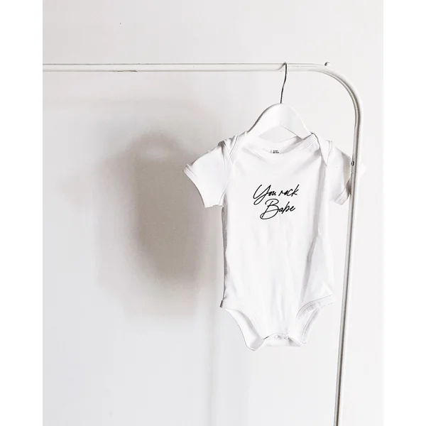 Pack "Family Rocks" - T-shirts en Coton Bio pour Homme, Femme & Body Bébé