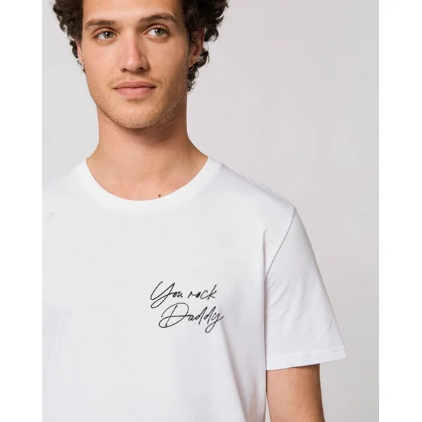 Pack "Family Rocks" - T-shirts en Coton Bio pour Homme, Femme & Body Bébé