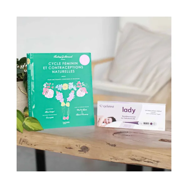 Pack Lady + Livre « Cycle féminin et contraceptions naturelles »