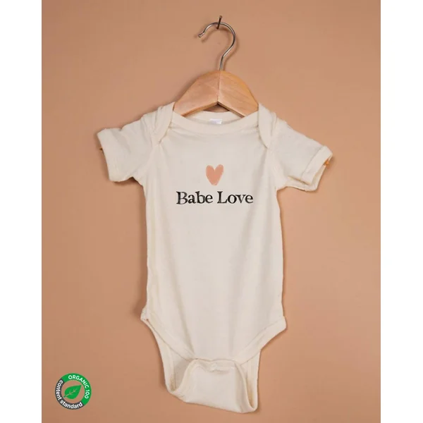 Pack Tee-shirt Mama Love + Body Babe Love assorti