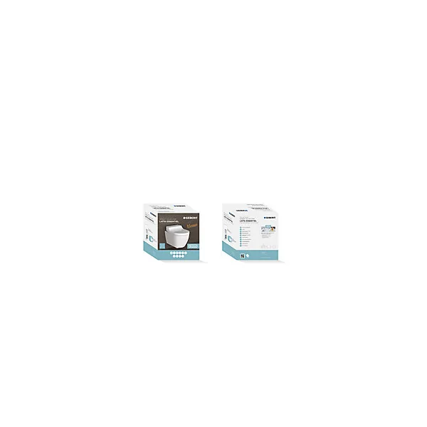 Pack WC japonais lavant suspendu Geberit Laita Essentiel Rimfree