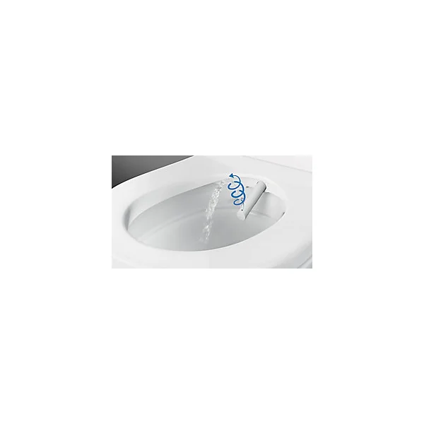 Pack WC japonais lavant suspendu Geberit Laita Premium Rimfree