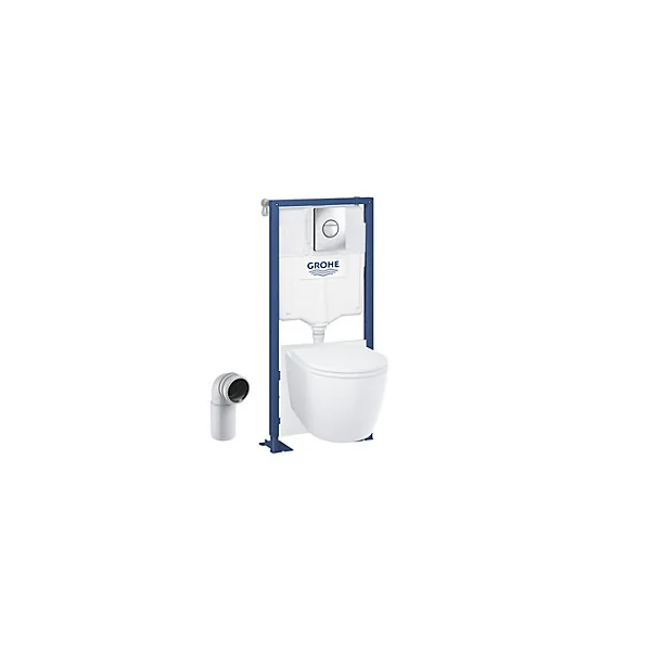 Pack WC suspendu 1,13 m Solido Start Round Grohe