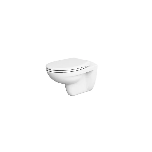 Pack WC suspendu avec abattant et bâti-support universel, GoodHome Lagon