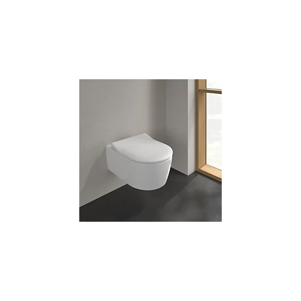Pack WC suspendu avec bâti + WC, Villeroy et Boch Avento