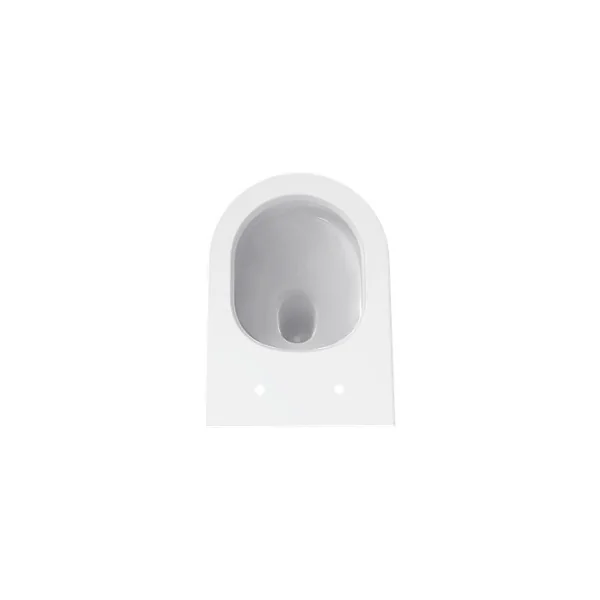 Pack WC suspendu avec cuvette sans bride effet Vortex Luvia et bâti universel Siamp