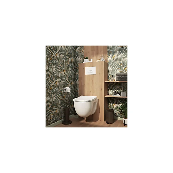 Pack WC suspendu sans bride + bâti, GoodHome Winam