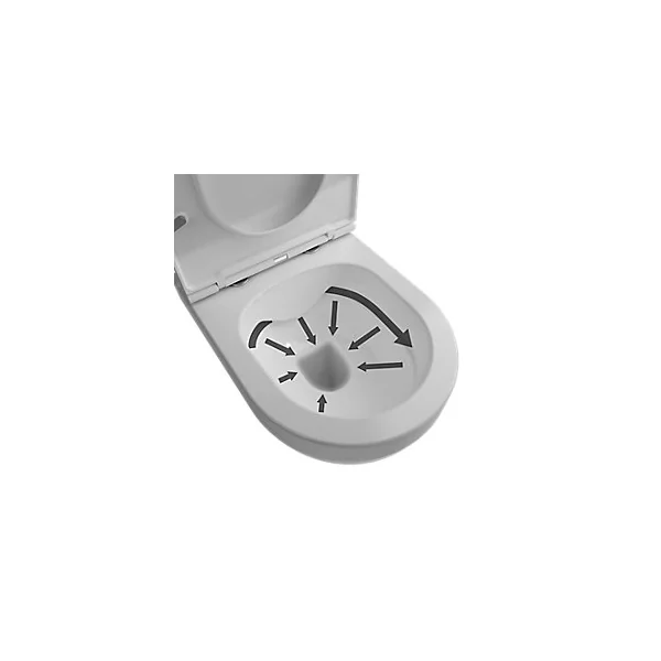 Pack WC suspendu sans bride Cavally GoodHome