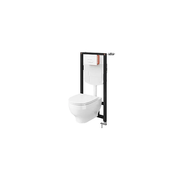 Pack WC suspendu sans bride Cavally GoodHome
