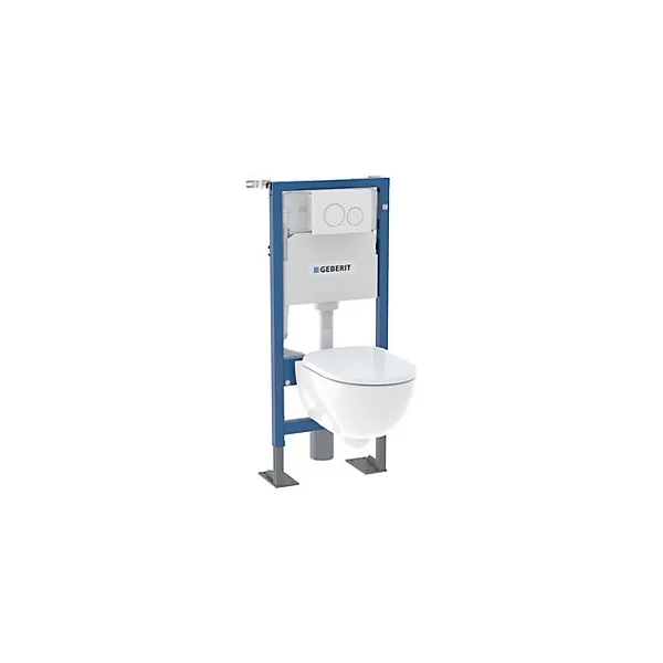 Pack WC suspendu sans bride, Geberit G-500 Design Compact
