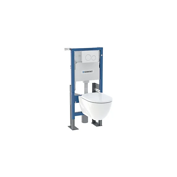 Pack WC suspendu sans bride, Geberit G-700 Turboflush