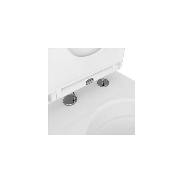 Pack WC à poser avec cuvette, abattant et réservoir, GoodHome Kentia