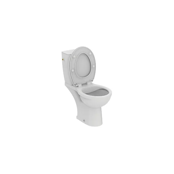 Pack WC à poser en céramique et thermodur, sortie horizontale, Ideal Standard Thirso