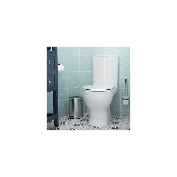 Pack WC à poser sans bride avec sortie verticale GoodHome Cavally