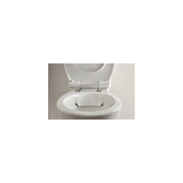 Pack WC à poser sans bride, sortie horizontale, abattant extra-plat, blanc, Jacob Delafon Louis