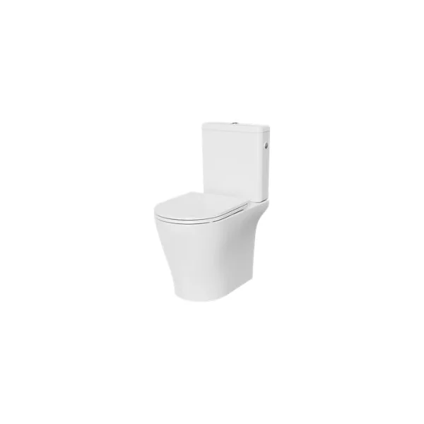 Pack WC à poser sans bride sortie horizontale ou verticale blanc Nanki