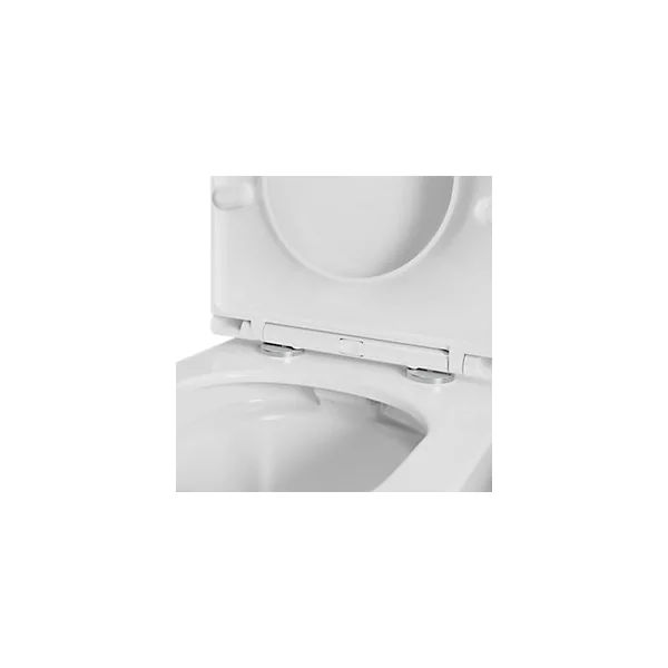 Pack WC à poser sans bride sortie horizontale ou verticale blanc Nanki