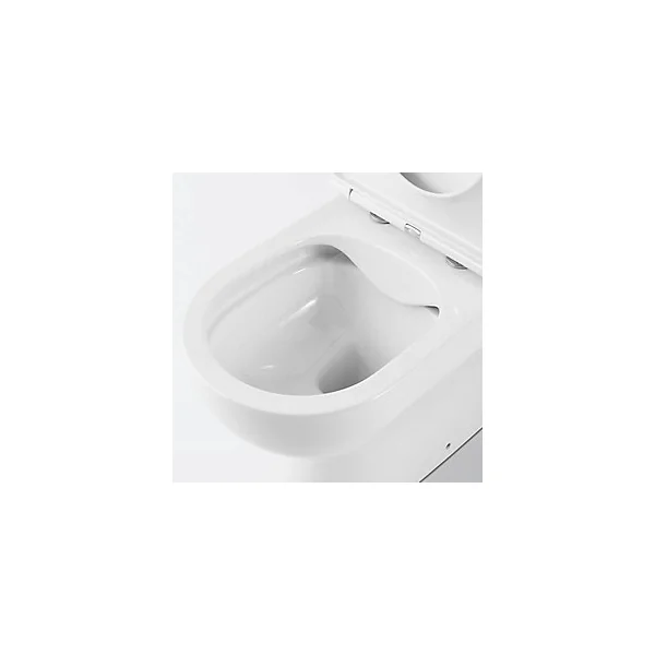 Pack WC à poser sans bride sortie horizontale ou verticale GoodHome Cavally