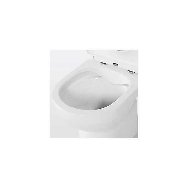 Pack WC à poser surélevé sans bride avec sortie horizontale GoodHome Cavally