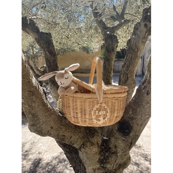Panier de Pâques Personnalisé – Édition Haut de Gamme 🐰✨