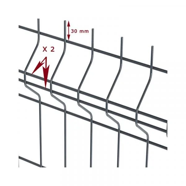 Panneau Bekafor Classic 200 x 153 cm Vert
