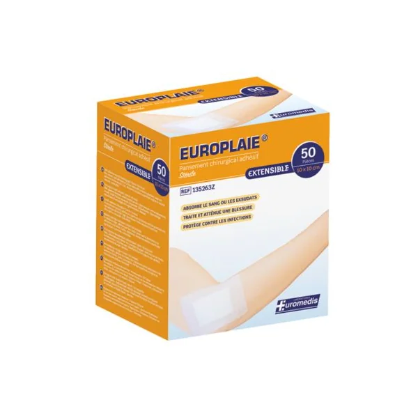 Pansement Europlaie Euromedis - Pansement stérile Euromedis