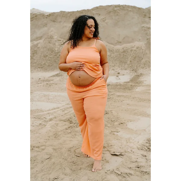 Pantalon BARBARA - corail