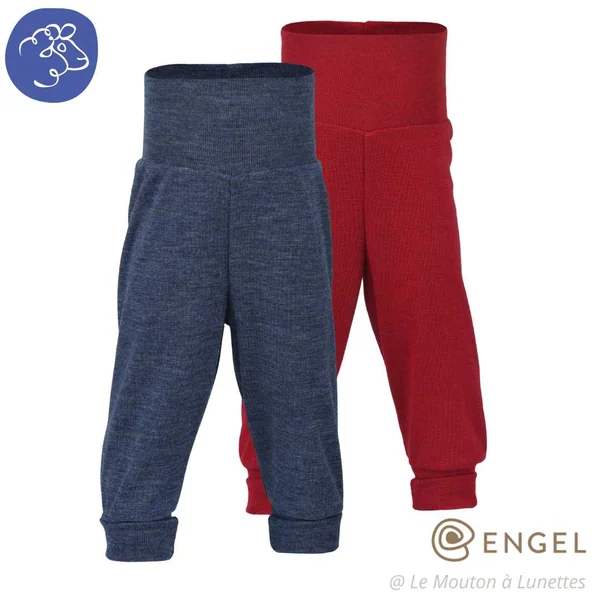 Pantalon bébé en laine mérinos bio - ENGEL NATUR