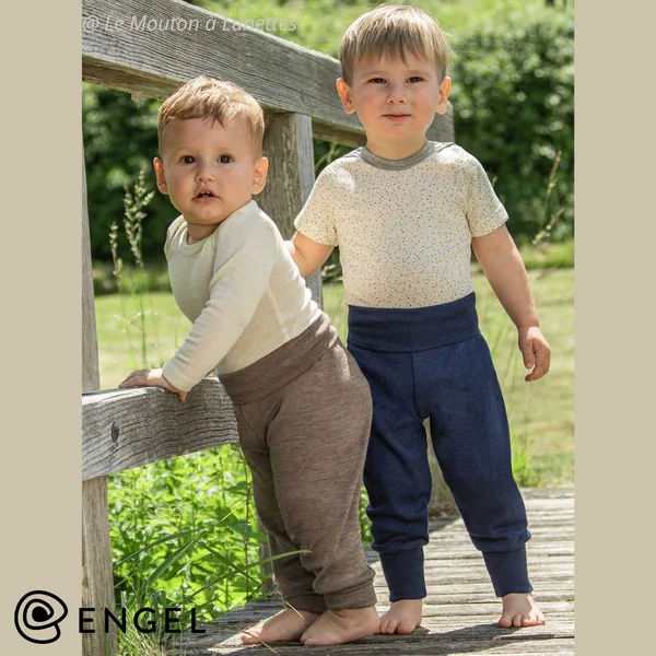 Pantalon bébé en laine mérinos bio - ENGEL NATUR