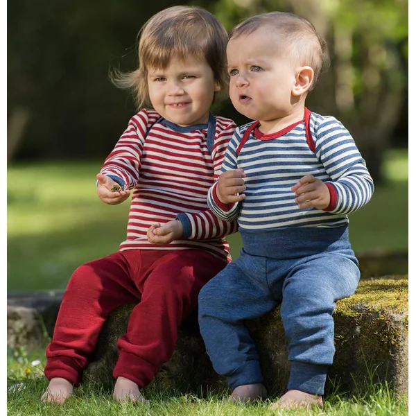 Pantalon bébé en laine mérinos bio - ENGEL NATUR