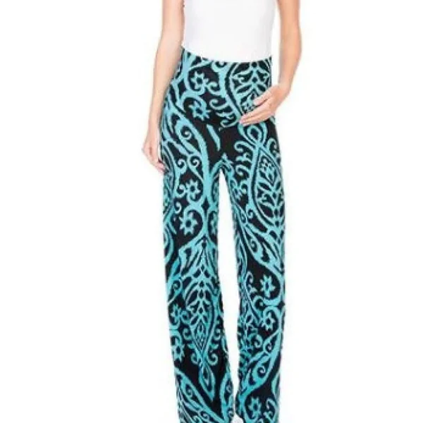 Pantalon de Grossesse Fluide Imprimé