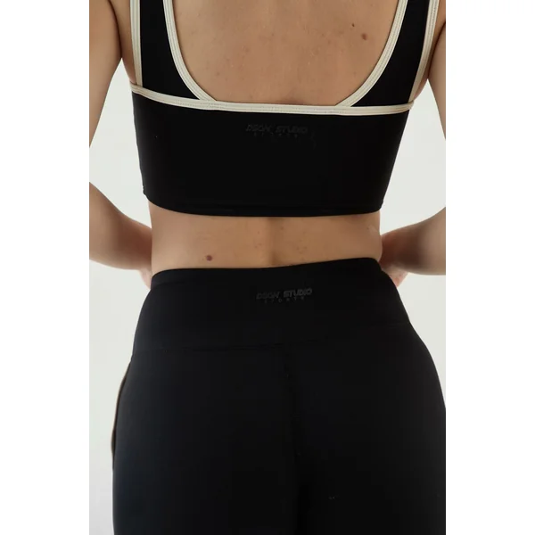 Pantalon De Yoga Jambe Large À Passepoil Contour Dsgn Studio