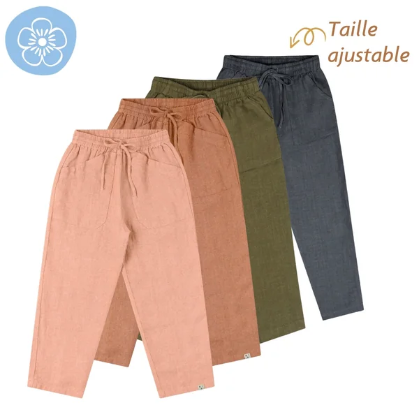 Pantalon en lin enfant – Matona
