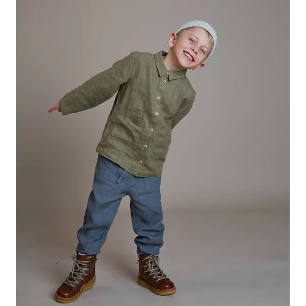 Pantalon en lin enfant – Matona