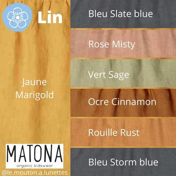Pantalon en lin enfant – Matona