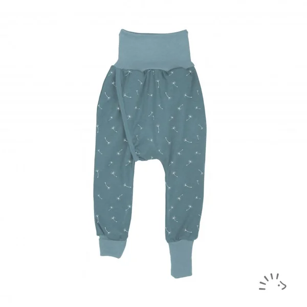 Pantalon fendu HNI en coton bio - pantalon d'apprentissage IOBIO by POPOLINI