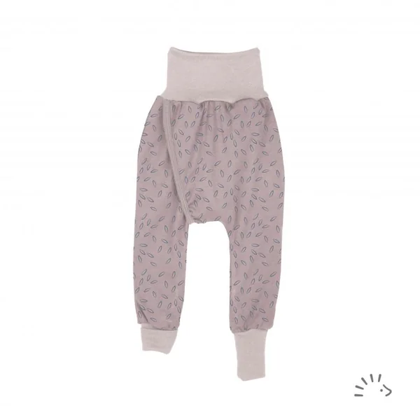 Pantalon fendu HNI en coton bio - pantalon d'apprentissage IOBIO by POPOLINI