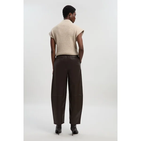 Pantalon Jambes Évasées en synthétique