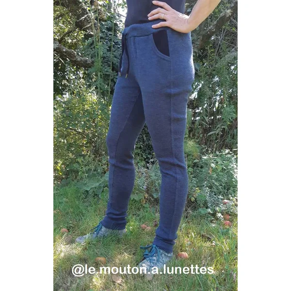 Pantalon Joggers Lounge MaM laine mérinos femme et ado – Coloris 2025/26
