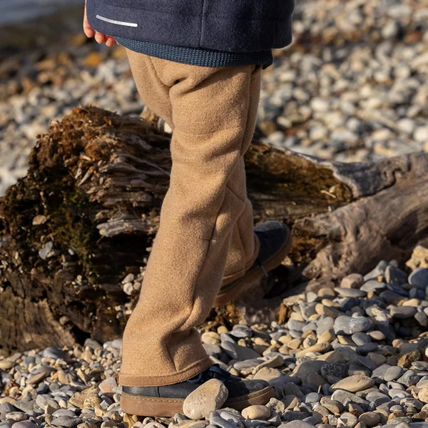 Pantalon Outdoor DISANA en laine bouillie bio - Pour jouer dehors