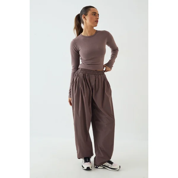 Pantalon Oversize Dsgn Studio Taille Élastiquée Jambe Ballon