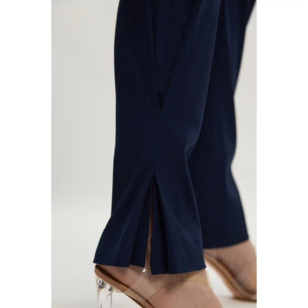 Pantalon tailleur Digital Ophelia soigné avec détail à la cheville