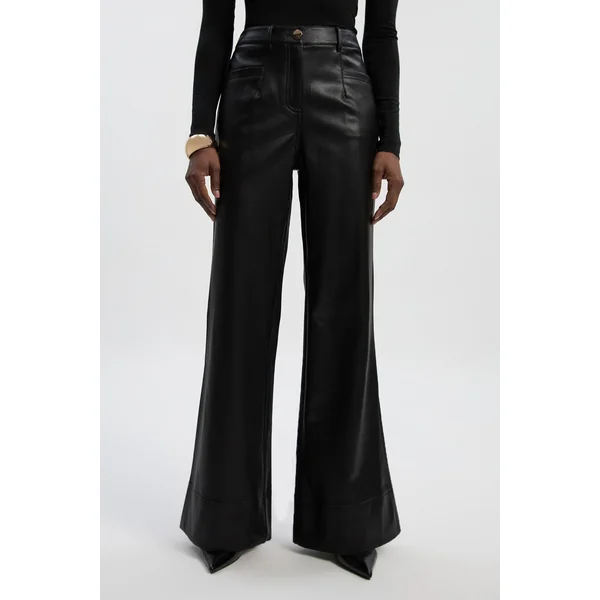 Pantalon Évasé Ajusté en synthétique Petite Taille