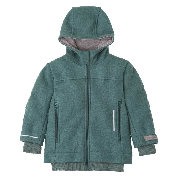 Parka hiver enfant et ado en laine bouillie bio - Veste Outdoor DISANA 3 à 14 ans