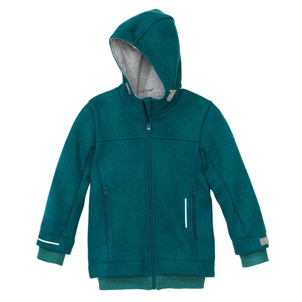 Parka hiver enfant et ado en laine bouillie bio - Veste Outdoor DISANA 3 à 14 ans