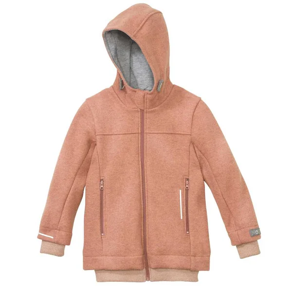 Parka hiver enfant et ado en laine bouillie bio - Veste Outdoor DISANA 3 à 14 ans